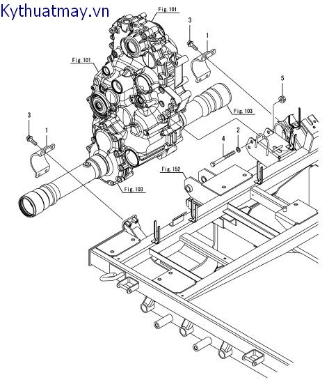 Giá đỡ hộp số